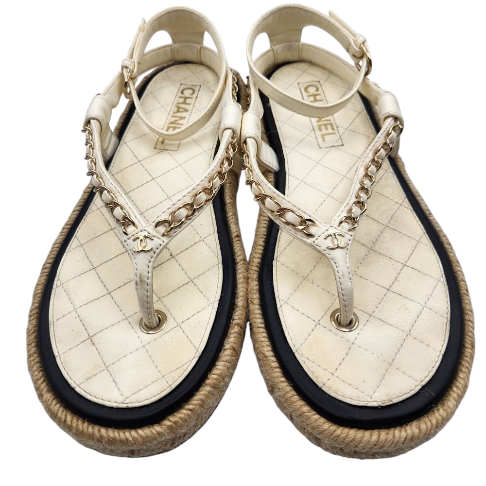 Chanel Interlocking Espadrilles - image 3
